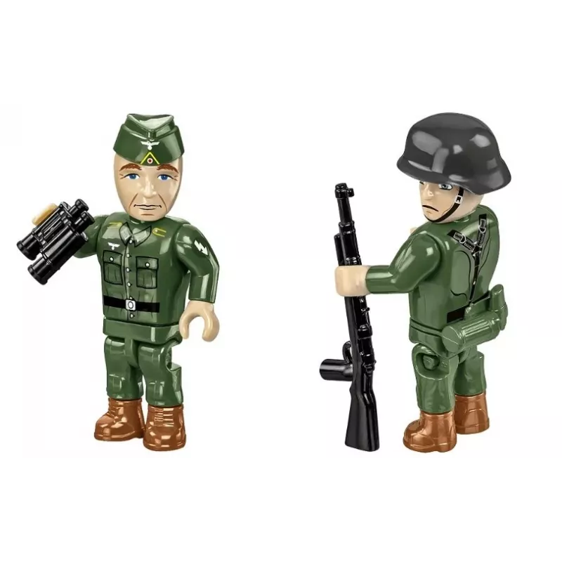 Set de construcción Cobi Deutscher Bunker Regelbau 667/642 Modelo COBI-3136 – set de bloques detallado