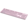 Teclado inalámbrico CANYON HKB-W01 — diseño compacto rosa, teclas UK/US