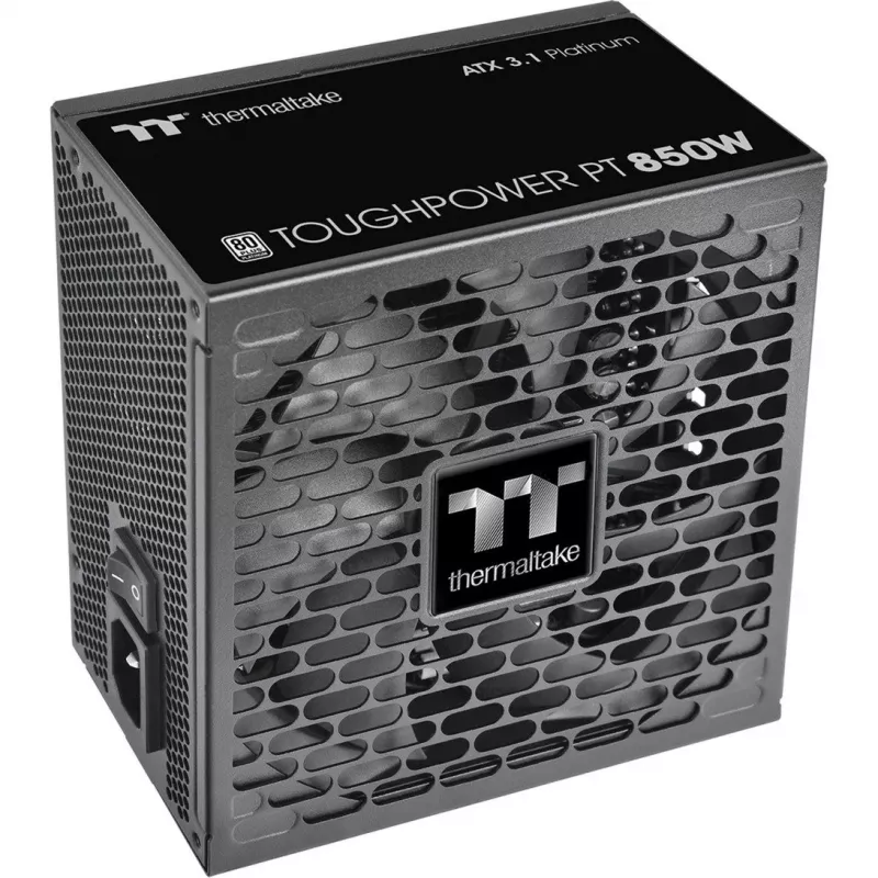 Fuente de alimentación Thermaltake Toughpower PT 850W 80 Plus Gold, modelo PS-TPP-0850FNFAPE-1