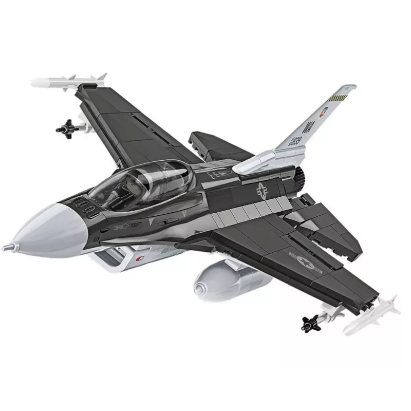 Set de construcción Cobi F-16D Fighting Falcon, 436 piezas, escala no especificada