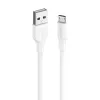 Cable USB2.0 a MICRO-B/1M blanco Ctiwf Vention