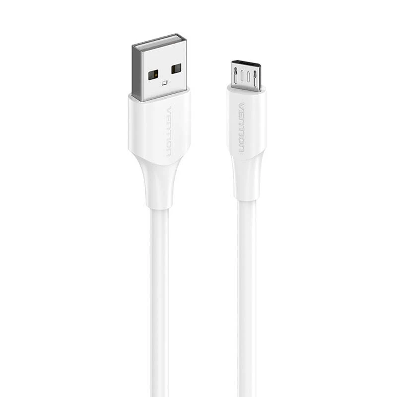 Cable USB2.0 a MICRO-B/1M blanco Ctiwf Vention