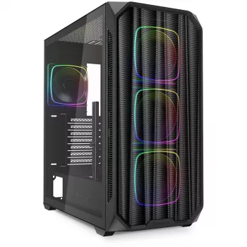 Sharkoon AK5M RGB Midi Tower Negra