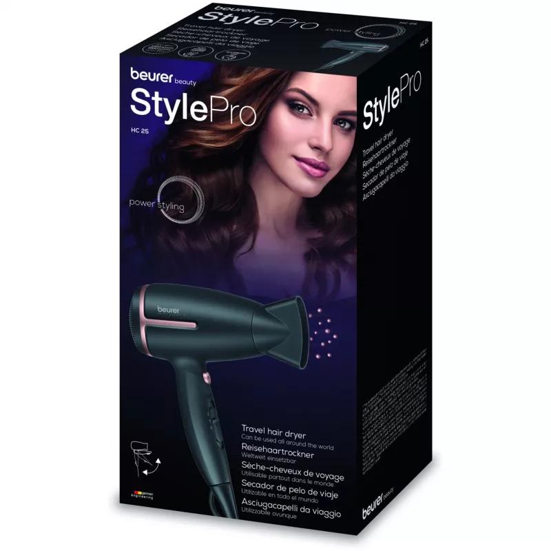 Beurer HC 25, secador de pelo, 591.13, negro