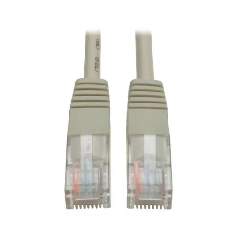 Cable de red Tripp Lite N002-001-GY gris 0,30 m Cat5e U/UTP (UTP) (N002-001-GY)