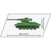 Set de construcción Cobi modelo de tanque T-34-85 — 110 piezas, edad 6+, verde