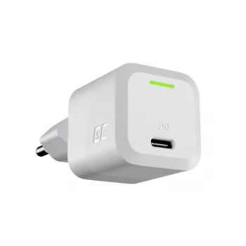 Cargador móvil Green Cell CHARGC06W universal blanco cargador rápido AC