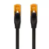 Cable de red QOLTEC UTP Cat6 10 m, 2×RJ45, negro