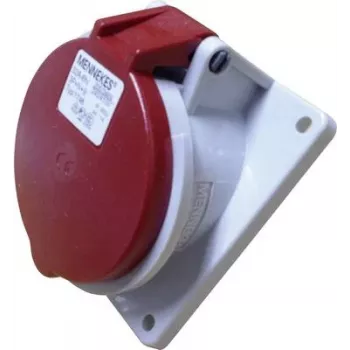 MENNEKES 1746 base de enchufe CEE empotrable TwinContact 32 A 5p roja (1746)