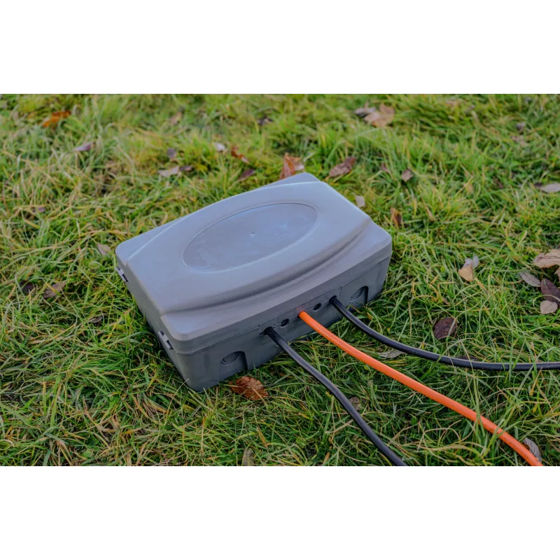 Caja eléctrica Brennenstuhl 1160530 gris ancho 230 mm fondo 340 mm alto 1250 mm