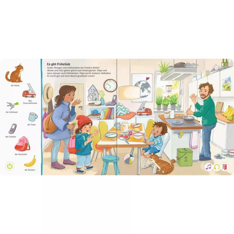 tiptoi set de inicio: Suchen und Entdecken - Meine Welt, libro educativo, lápiz y libro de imágenes