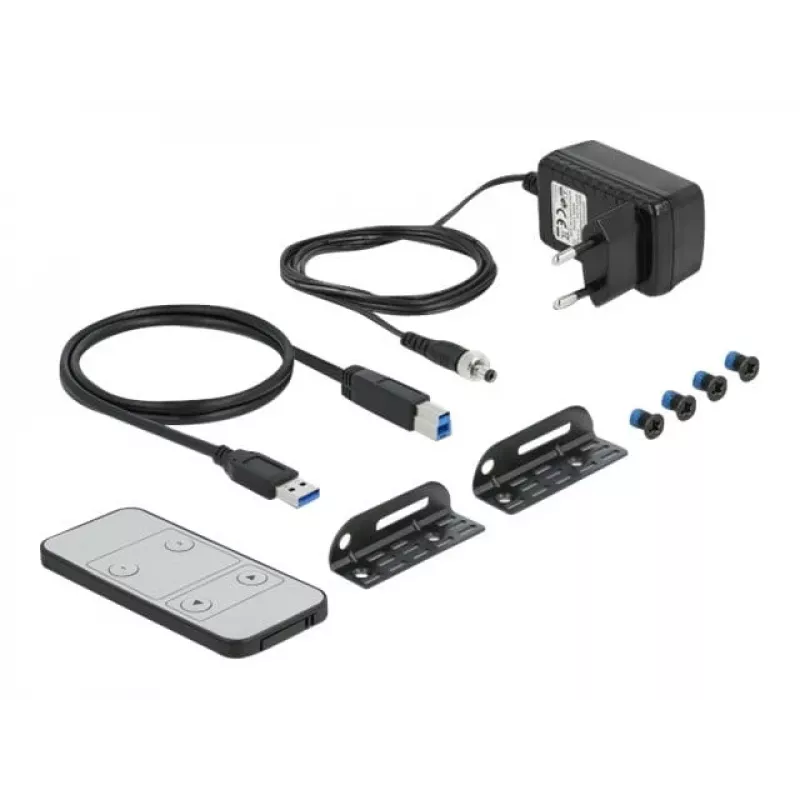Switch KVM DeLOCK 11484 negro