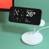 Cargador de sobremesa inalámbrico Tellur TLL151391 3en1 MagSafe carga rápida para smartphone, reloj y auriculares