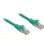Cable de red Sharkoon Cat.6a SFTP RJ-45 Cat6a 0,25 m verde