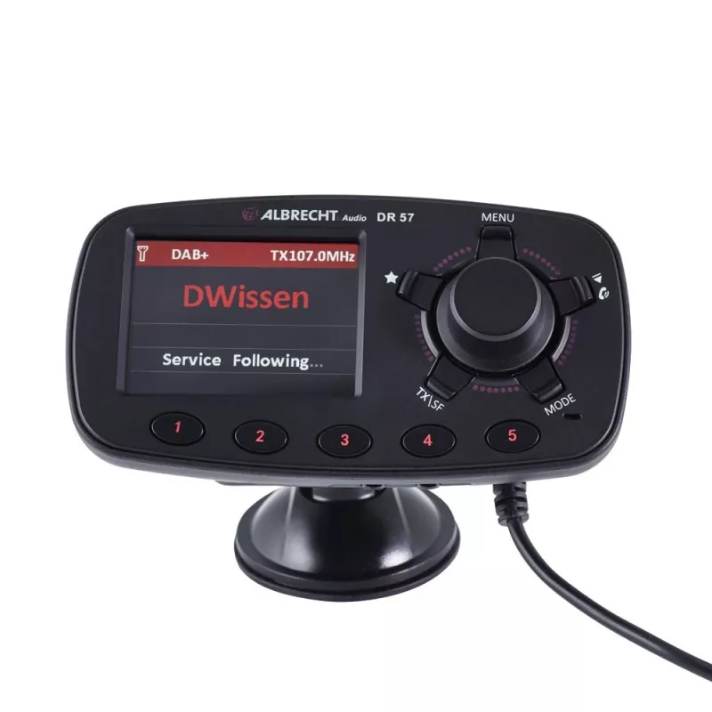 Transmisor FM Bluetooth Albrecht DR 57