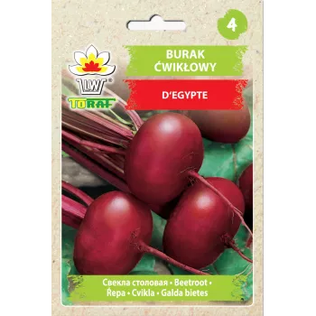 Semillas de hortalizas remolacha egipcia D'Egypte Toraf, paquete de 10g