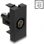 Delock 90960 módulo Easy 45 BNC hembra, negro