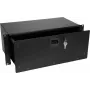 Cajón para rack Omnitronic SN-4 4U con cerradura — cajón de 4U montado en rack para guardar equipos