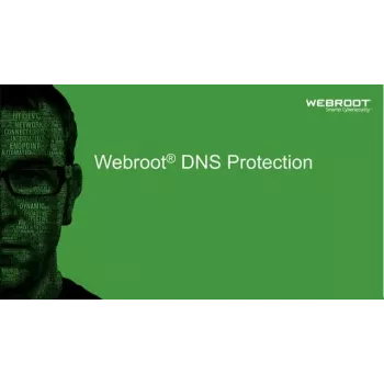 Webroot | DNS Protection with GSM Console | 1 año(s) | Cantidad de licencias 10-99 usuarios