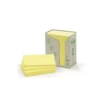Notas adhesivas 3M 655-1T rectangulares amarillas 100 hojas