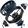 Ventilador Cooler Master Mobius 120 OC 12 cm Negro 3 velocidades 3200 RPM
