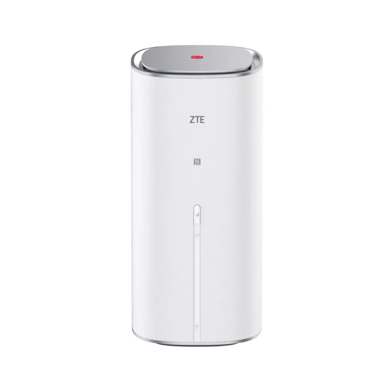 ZTE G5 Max router WLAN de doble banda 802.11ac – 5G, Dual-SIM, 1x 2,5GbE, USB‑C, 48V, blanco