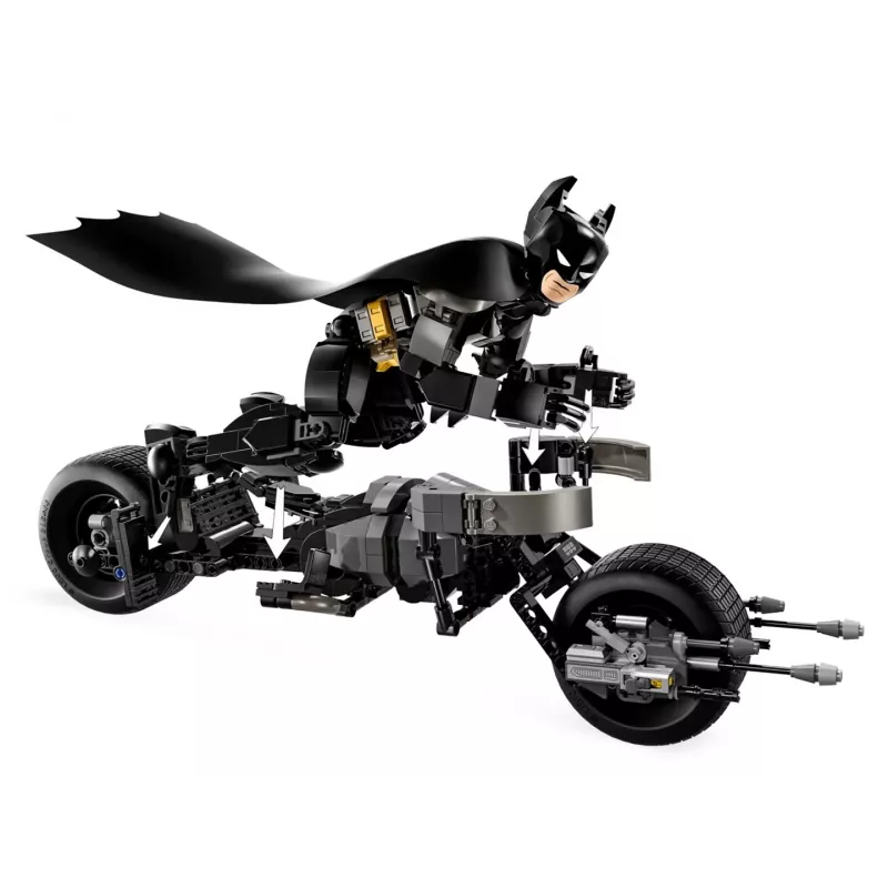 LEGO® DC Batman™: figura construible de Batman y moto 76273