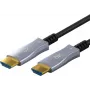 Goobay 65558 Cable HDMI 70 m HDMI Tipo A (estándar) Negro - Gris (65563)