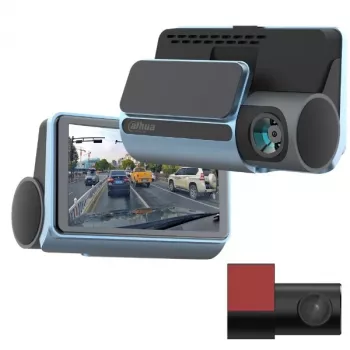 Dashcam Dahua Technology DHI-DAE-HC3511GW-S8 4K Ultra HD Wi-Fi USB negra, azul