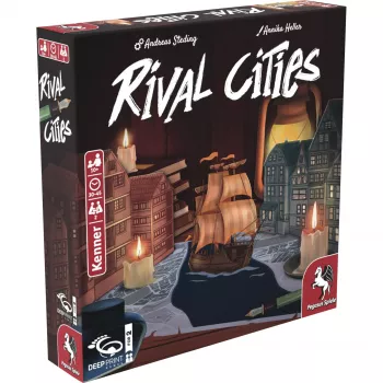Deep Pint Games Rival Cities, juego de mesa