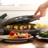 Parrilla eléctrica compacta Petra PT4366GRYDEKFDIR con recubrimiento antiadherente