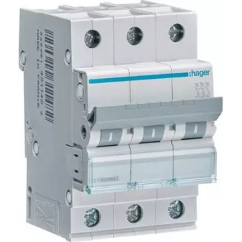 Hager MCN325. Frecuencia de entrada CA: 50/60 Hz, corriente de salida nominal: 25 A (MCN325)