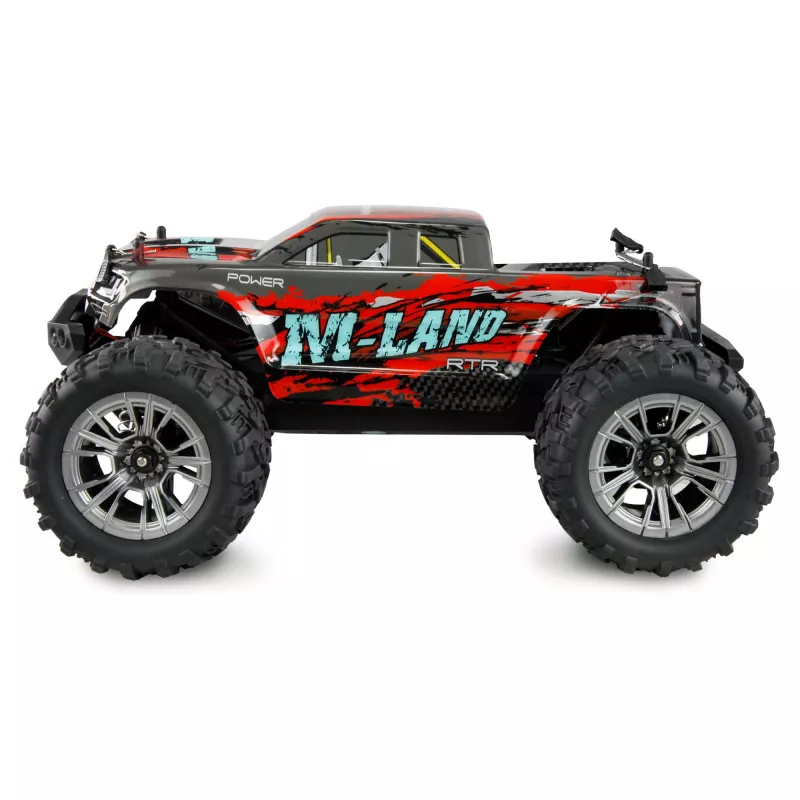 Amewi M-Land Monstertruck 48 km/h 4WD 1:16 RTR rojo (22622)