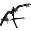 SilverStone SST-ARM31BS soporte de brazo para tres monitores, negro