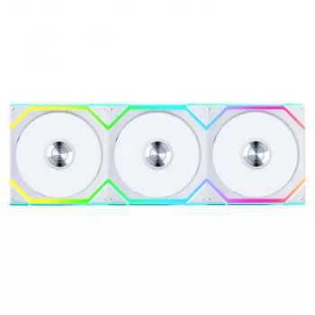 Ventilador Lian Li UNI FAN SL Wireless 120 ARGB Reverse Blade Blanco pack de 3