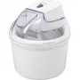 Máquina de helados ICM 3764, máquina de helados Blanca, para 1.500 ml de helado, 12 vatios
