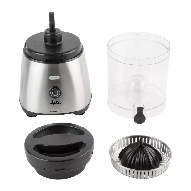 Exprimidor automático de naranjas Jata JEEX1616 – exprimidor para encimera para naranjas y frutas similares