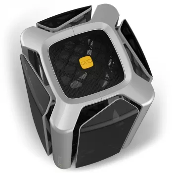 Caja de ordenador Geometric Future M2 THE ARK Case TG - gris