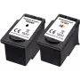 Renkforce pack combinado de tinta sustituye a Canon PG-560 + CL-561 (3713C006) compatible negro, cian, magenta, amarillo RF-I-C-PG560CL561BKCMY2PK RF-5706084 (RF-5706084)