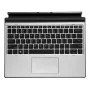 Teclado para dispositivo móvil HP L67436-051 AZERTY francés Pogo Pin plateado