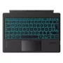 Teclado Bluetooth QWERTZ Inateck KB02027 — negro, touchpad, batería integrada de 500 mAh, Bluetooth para la serie Surface Pro