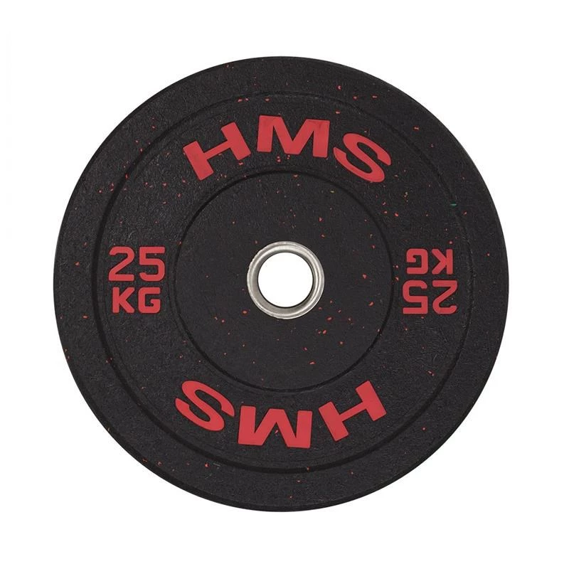 HMS Fitness HTBR25 1 ud. disco de peso olímpico con recubrimiento de goma