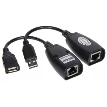 Genway USB-EX-50 Concentrador de interfaces USB 2.0 Negro