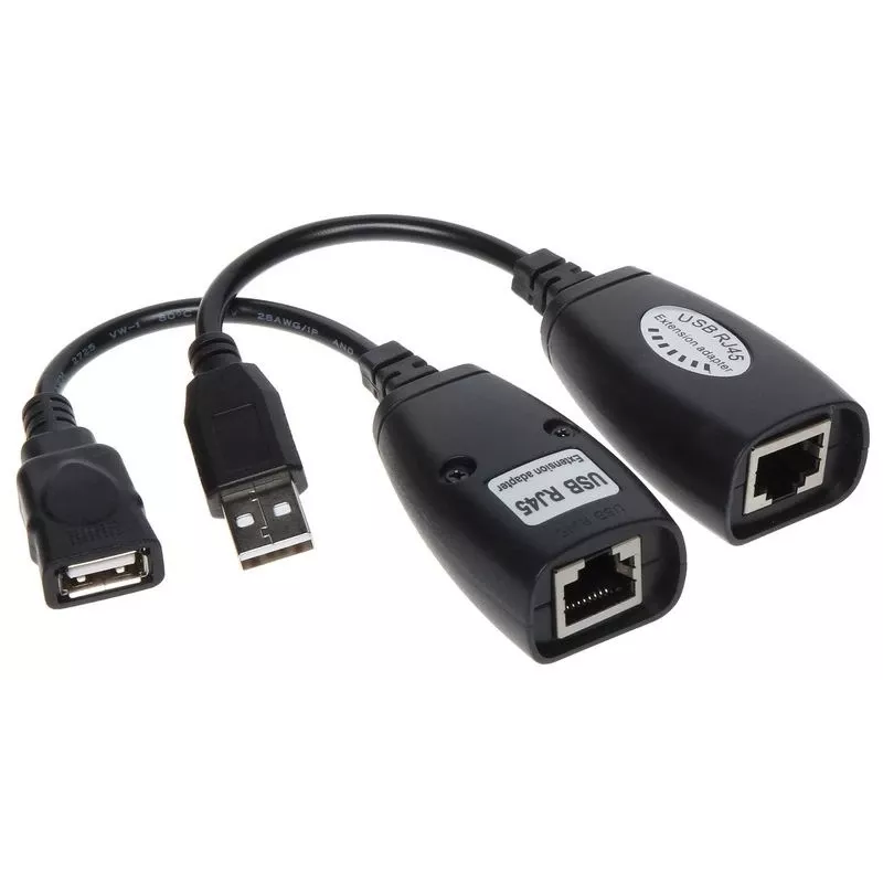 Genway USB-EX-50 Concentrador de interfaces USB 2.0 Negro
