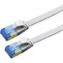 Cable de red VALUE Cat.6A (clase EA) FTP, extraplano, gris, 1,5 m (21.99.2114)