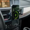 Cargador inalámbrico para coche Tellur TLL151431 compatible con MagSafe 15W Negro para smartphones