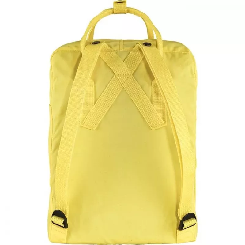 Mochila casual Fjällräven Kanken amarilla polipropileno vinilo