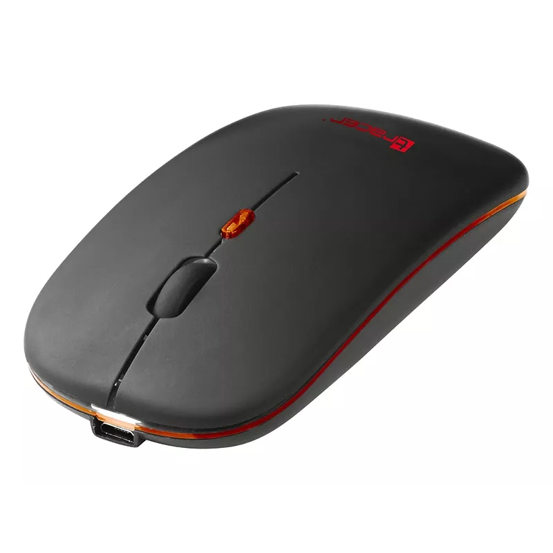 Ratón Tracer fino RF 2.4 Ghz/BT Negro