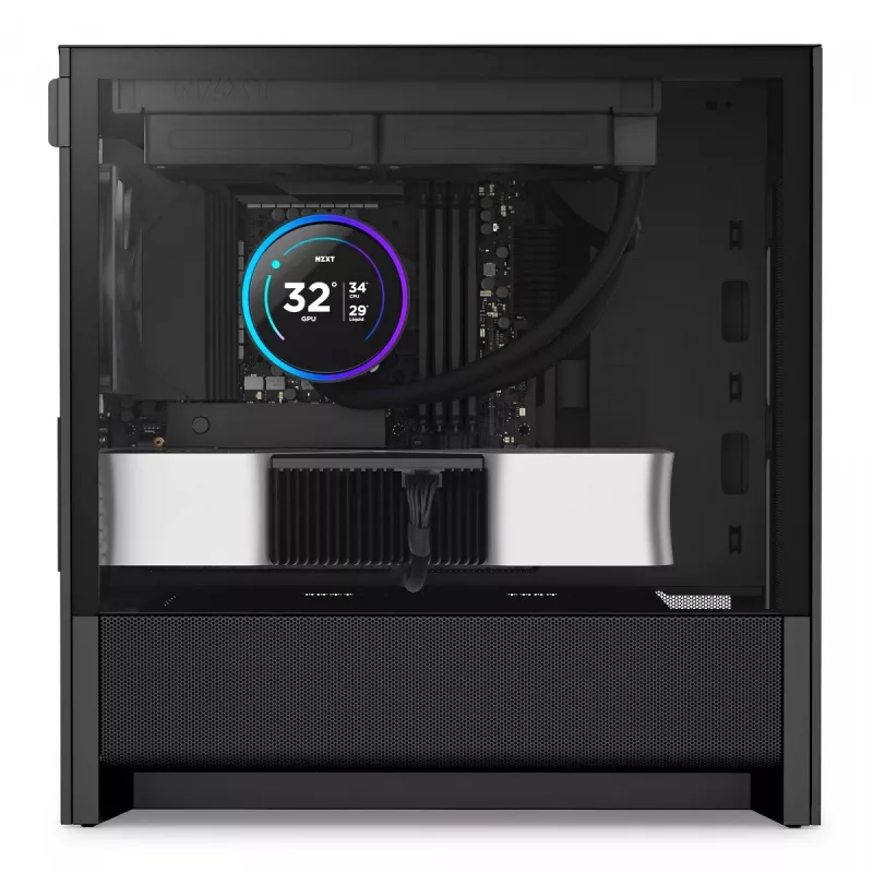 Caja NZXT H3 Flow Micro ATX Airflow - Negro