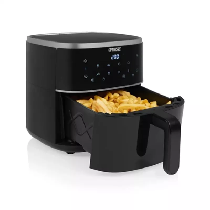 Princess | Freidora de aire digital | 182238 | Potencia 1350 W | Capacidad 4 L | Negro